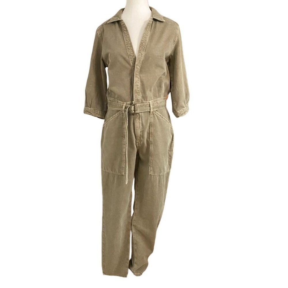 ba&sh Olive Jumpsuit - Picture 3 of 12